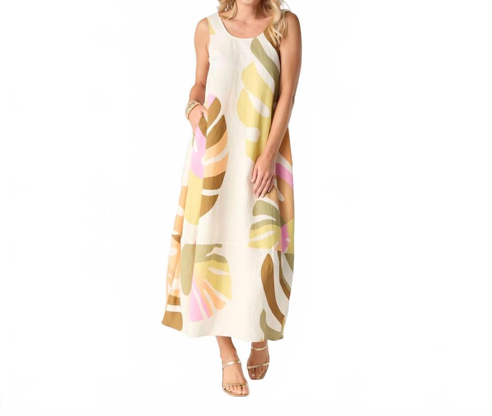 NEW COCO + CARMEN women's nola relaxed tank dress in one color